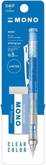 Tombow Dpa-139d Mechanical Pencil Monograph Clear Blue 0.5 Mm 4901991062885