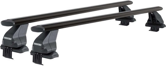 Menabo Bare De Acoperiș Din Aluminiu Pentru Mazda 6 5D 2012+ Set Cu Picioare Negre