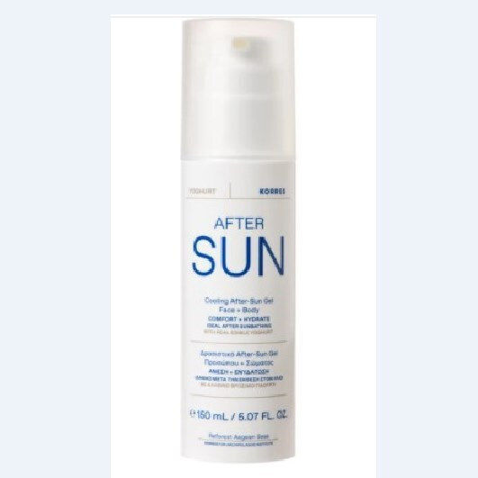 Korres Cooling After Sun After Sun Gel with Yoghurt & Calendula 150ml
