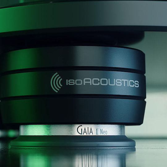 Isoacoustics Gaia I Neo Set Four High-end Speaker Isolation Feet Black