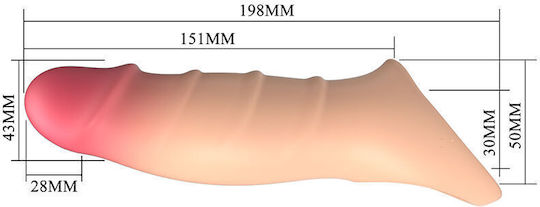 Realistisches Dildo Fleisch