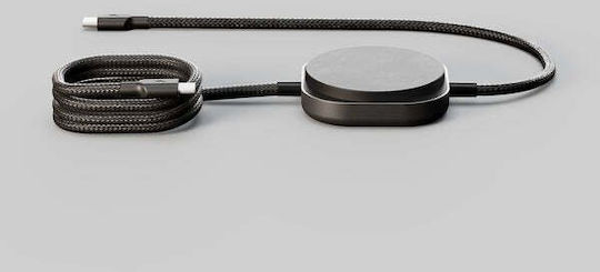 Zens Magnetic USB 2.0 Cable USB-C Male - USB-C 240W PD Black 1.5m