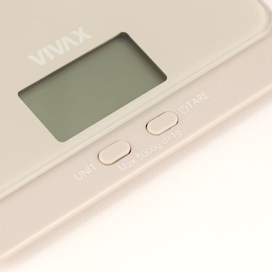 Vivax Дигитална Кухненска Везна До 5кг Многоцветна