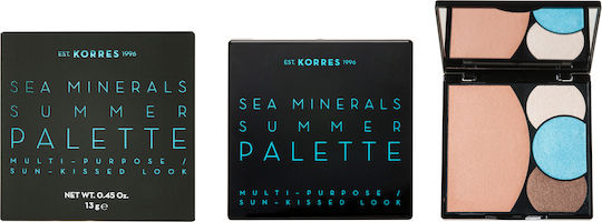 Korres Sea Minerals Summer Makeup Palette for Face & Eyes Blue Waters 13gr
