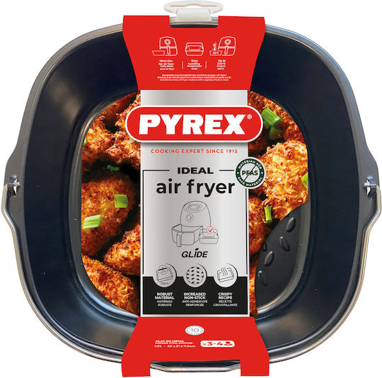 Pyrex Korb Für Heißluftfritteusen 722628 22 X 21 Cm Schwarz