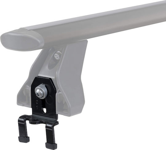 Menabo Bare De Acoperiș Din Aluminiu Pentru Opel Meriva 5D 2010-2017 Set Cu Picioare Negre
