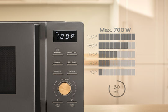 Sencor Mikrowellenofen mit Grill 20lt Schwarzer