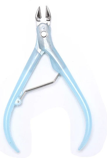 Cuticle Remover Clipper Ubx Stainless Steel Plastic 9.5 X 6 Cm Blue