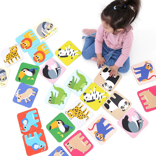 Επιτραπέζιο Παιχνίδι Suuuper Size Memory Game Wild Animals για 1+ Παίκτες 2+ Ετών (EN) Banana Panda