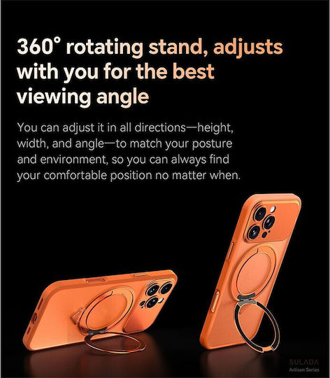 Sulada Back Cover Πλαστικό Μπλε (iPhone 17 Pro Max)