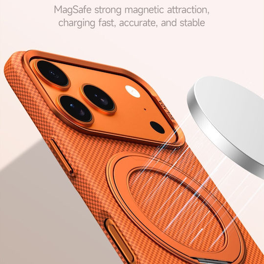 Sulada Rückseitencover Aramidfaser Kunststoff Blau Für iPhone 17 Pro Max