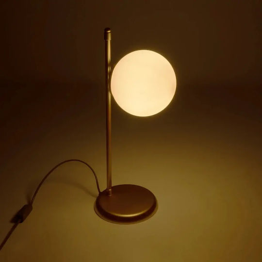 GloboStar Decorative Lamp with Socket for Bulb E27 Gold
