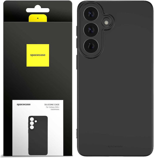 Spacecase Силиконова Задна Корица Черен Galaxy S26+