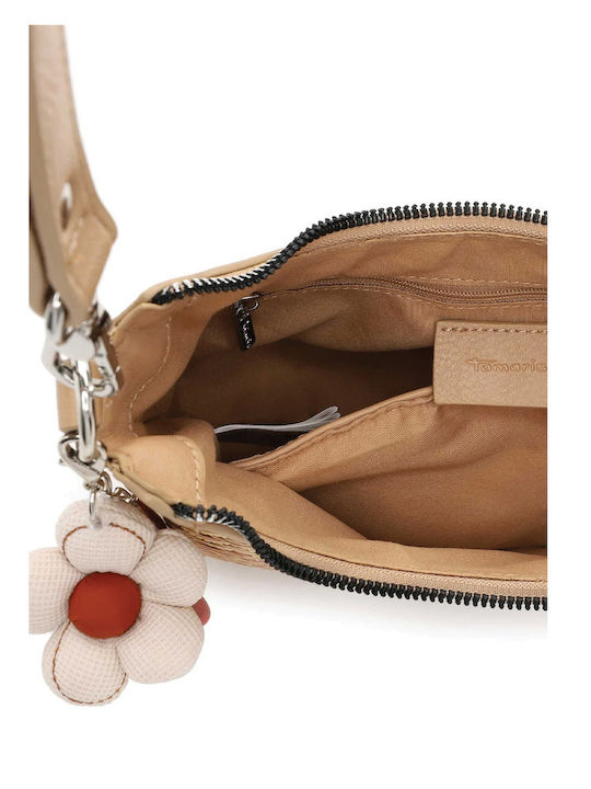 Damentasche Schulter Beige