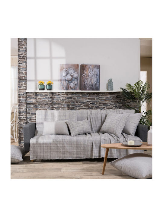 Teoran Urbino Armchair Throw Chenille 180x150cm