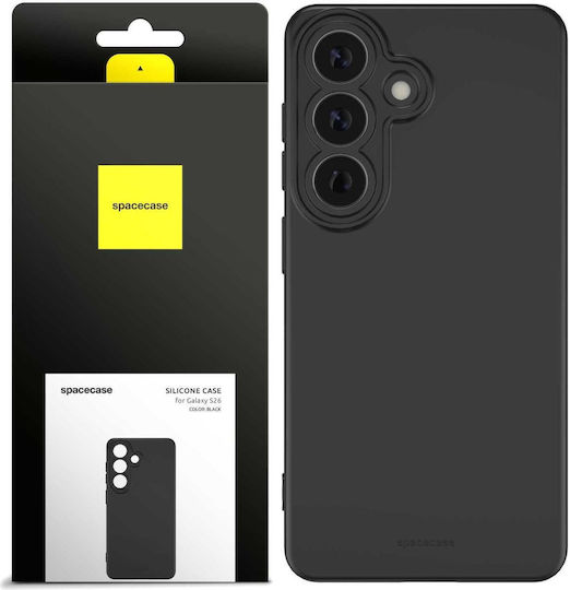 Spacecase Silicone Back Cover Σιλικόνης Μαύρο (Galaxy S26)
