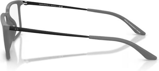 Armani Exchange Ανδρικός Σκελετός Γυαλιών Γκρι AX3141U 8407