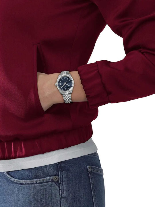 Tissot T-classic Ballade Womens Watch 34mm Battery with Silver Metal Bracelet