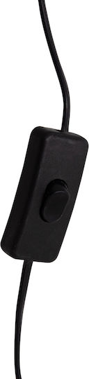 HomeMarkt Luxon Wall Lamp with E27 Socket Grey 28x15cm