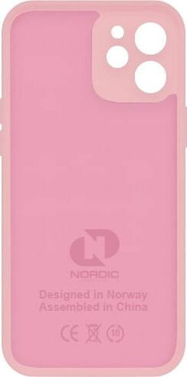 Soft Touch Rückseite Umschlag Silikon Rosa (Poco C85)