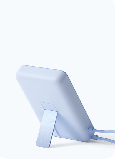 Xiaomi Магнитна Външна Батерия с Вграден Стойка MagSafe 10000mAh 33W с USB-C Порт Син
