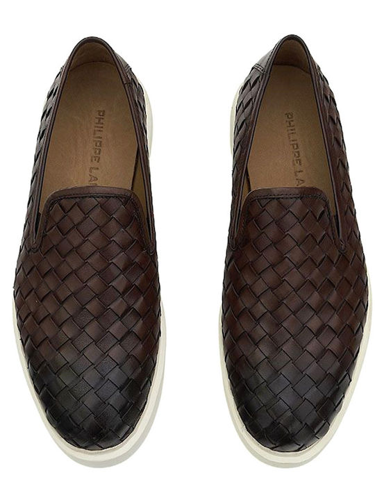 Ανδρικά Loafers σε Καφέ Χρώμα