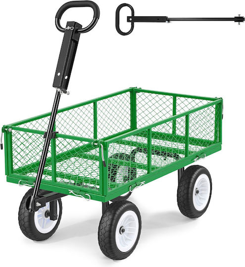Metallic Garden Cart with Maximum Load Capacity 408kg