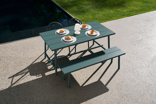 Fatboy Stainless Steel Table L170xW90xH76cm