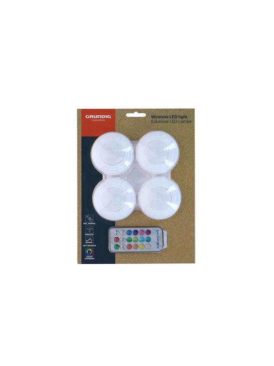 Grundig Dekorative Lampe Weiß 4Stück