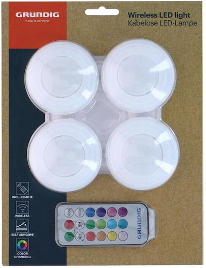 Grundig Dekorative Lampe Weiß 4Stück