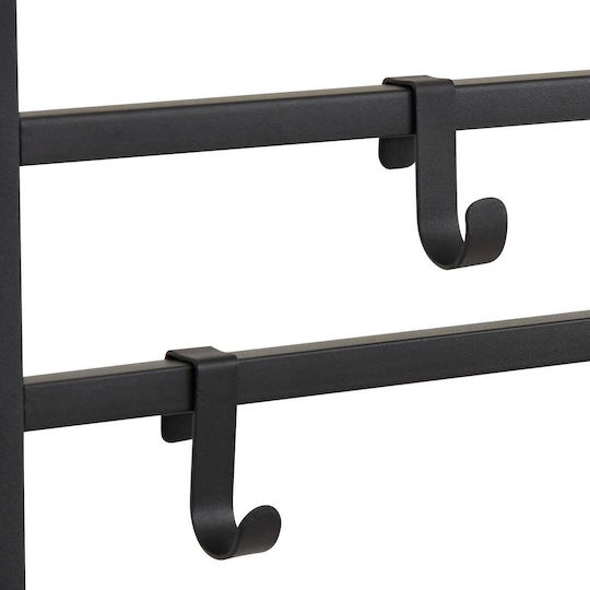 Hallway Furniture with Hanger Shoe Rack and Wardrobe Grey 45x30x160cm