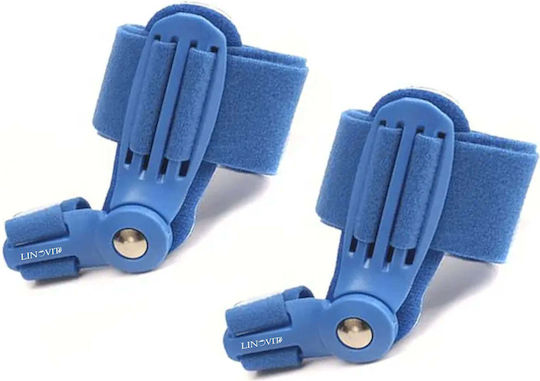 Set 2 Corectoare Bunion Linovit Reduce Inflamația Ameliorează Durerea Reglabil Albastru