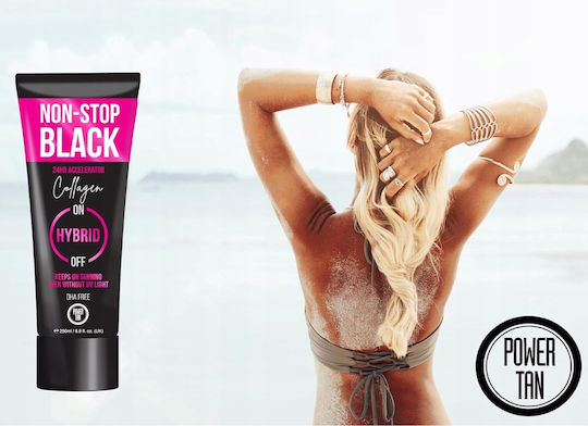 Power Tan Non Stop Schwarze Kollagen-Accelerator Bräunungsbeschleuniger 250ml