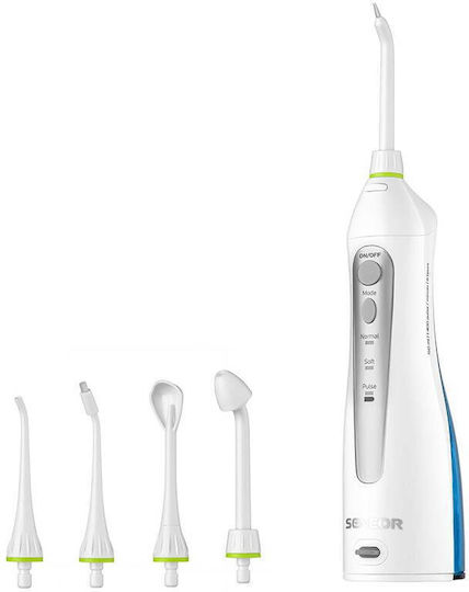 Sencor Орален Иригатор 5 Резервни Глави 150ml Резервоар