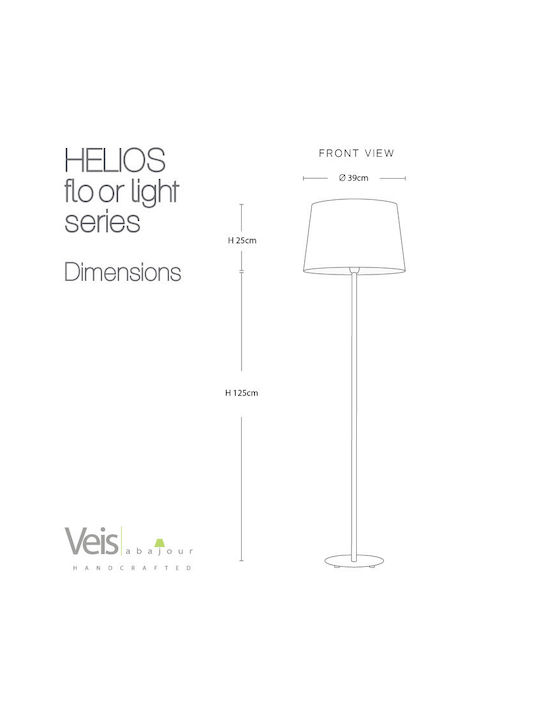 Veis Helios Φωτιστικό Δαπέδου Υ150εκ. Veis Helios Φωτιστικό Δαπέδου Υ150εκ.