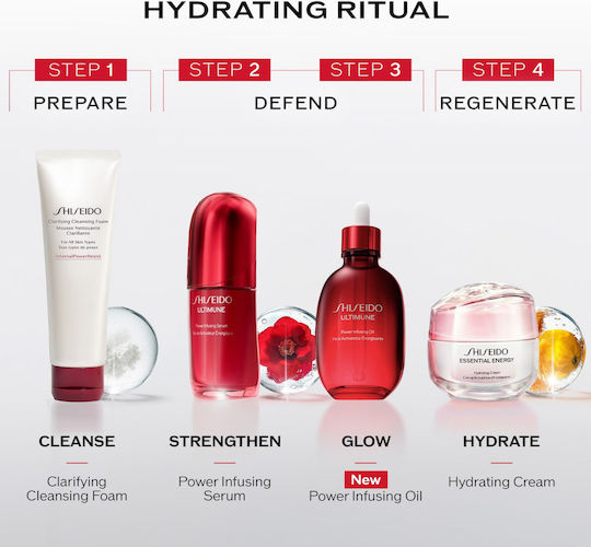 Shiseido Ultimune Anti-aging Face Body Hair Oil 75 Ml