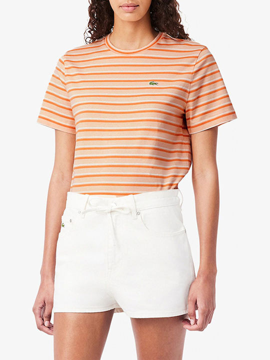 Lacoste T-Shirt Coral