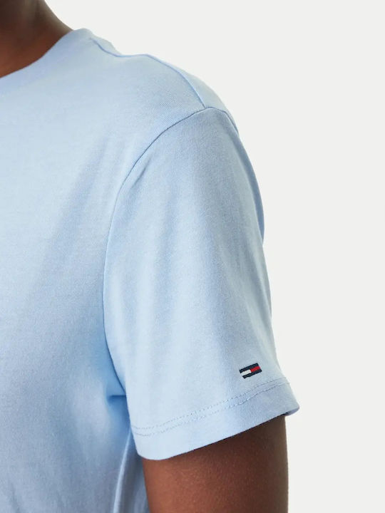 Women's Short Sleeve T-shirt Light Blue DW0DW22277 C1T