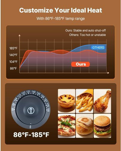 Vevor Heating Buffet with Power 800W