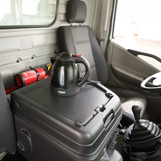 Einparts Elektrischer Wasserkocher 24V 1L Wasserstandsanzeige Auto Camper