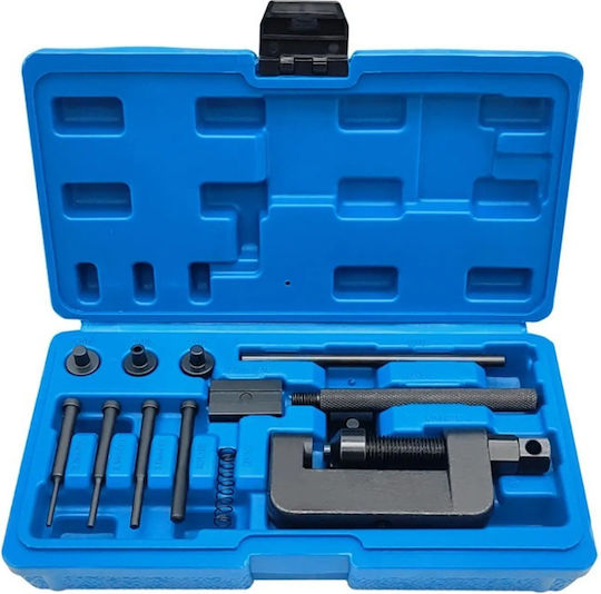 Chain Breaker Tool Motorcycle Set 13 Pieces Case W18063