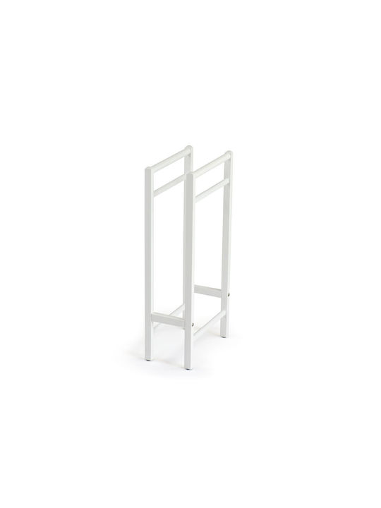 Arredamenti Italia Salvi Raft de Haine de Baie Dublu 34x19cm Alb
