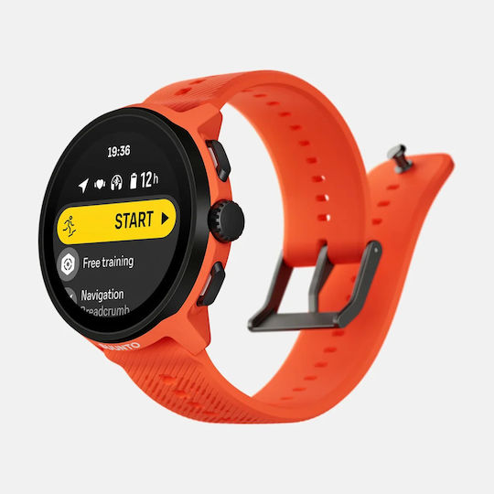Suunto Run Oțel inoxidabil 46mm Smartwatch (Toate negru)