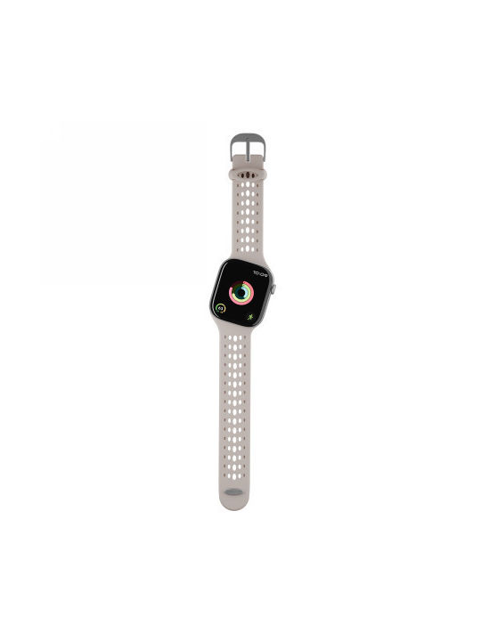 Decoded Silicone Ares O Band Silicone Strap Apple Watch 40/42 Mm Clay