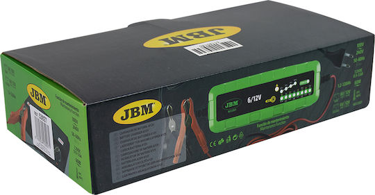 JBM Φορτιστής Μπαταρίας Αυτοκινήτου 12V