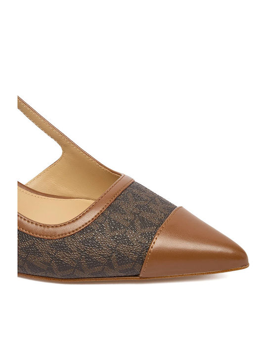 Alora Toe Cap Mid Γόβες Καφέ