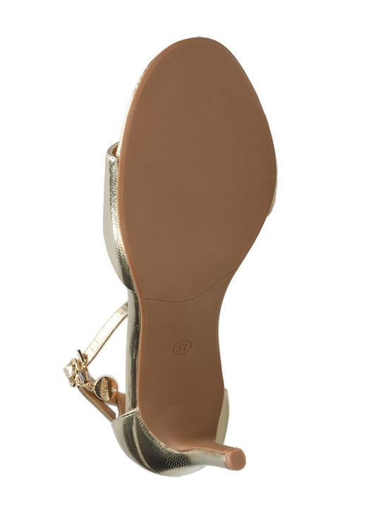 Gold Damen Sandalen