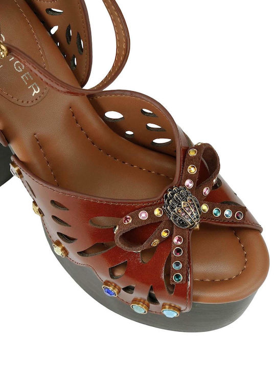 Leather Sandals Brown