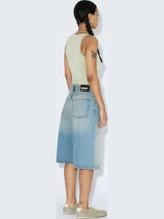 Bree Damen-Shorts - Bermudas Jean Stream Sky Aged