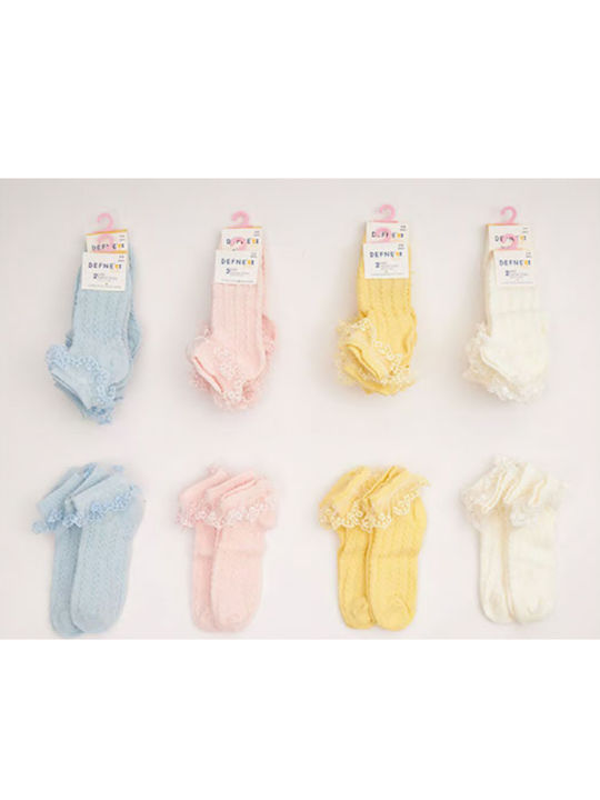 Kindersocken Gelbe 2 Pack Ziffer K017-23